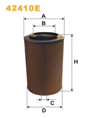 WIX FILTERS 42410e -  Воздушный фильтр